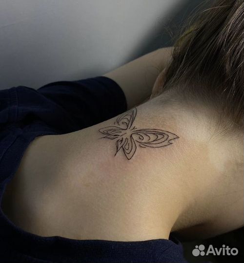Мини татуировка