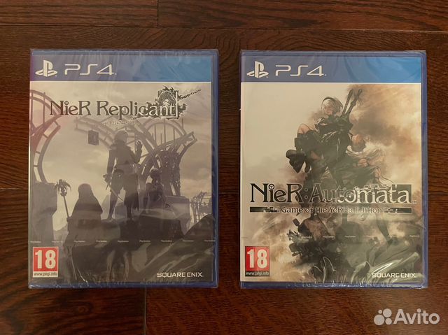 Nier Replicant+Nier Automata goty PS4/PS5 new купить в Москве с ...