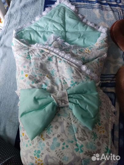 Конверт одеяло на выписку