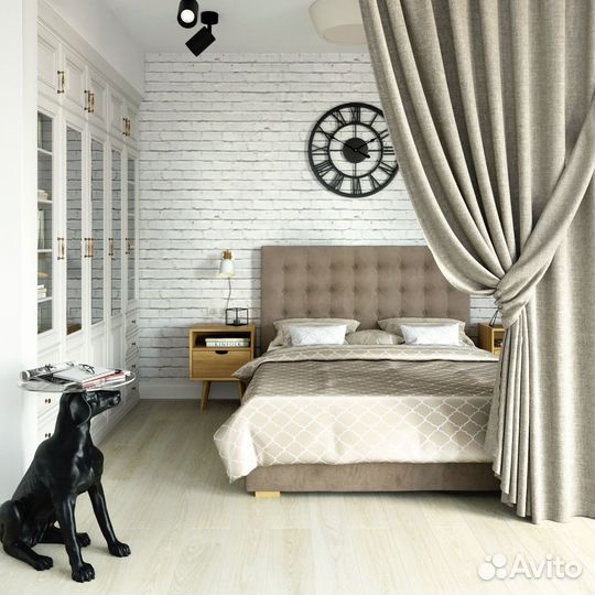 Кровать с матрасом