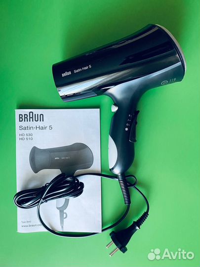 Фен Braun Satin Hair 5 HD530 Iontec, Новый