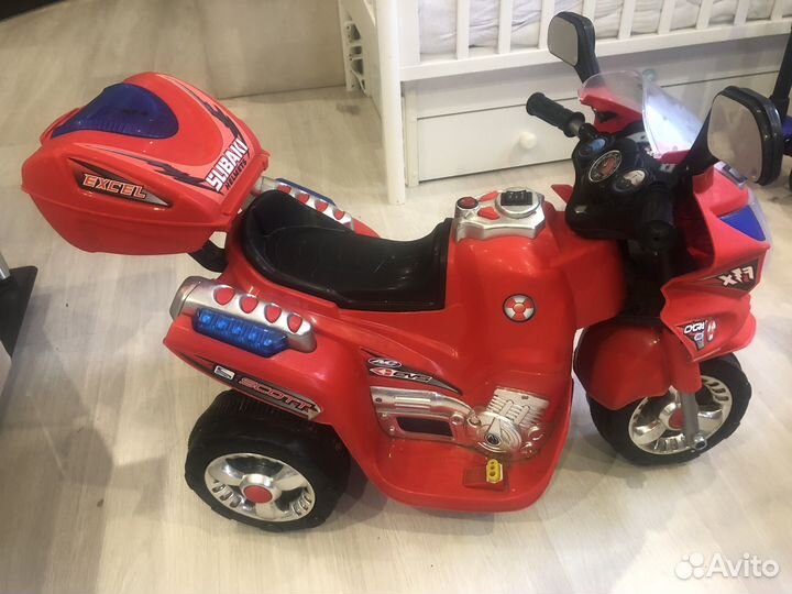 Детский мотоцикл на аккумуляторе