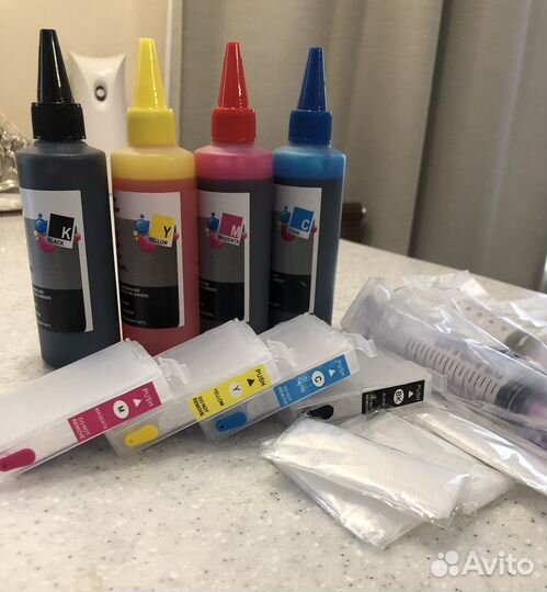 Чернила для принтера epson