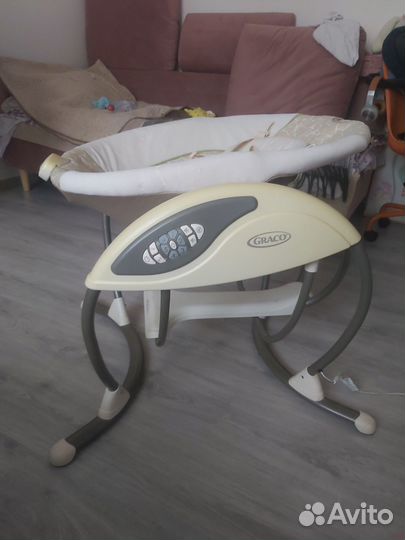 Детские электронные качели graco