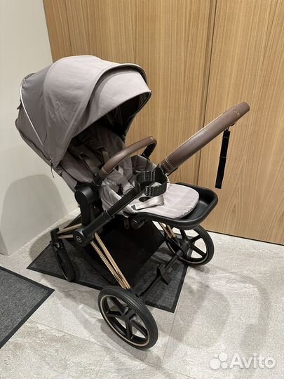 Коляска Cybex Priam 4 Soho Grey 2в1
