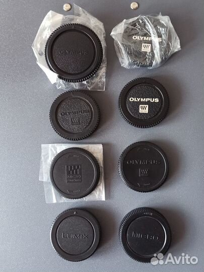 Крышки для фотокамер и объективов