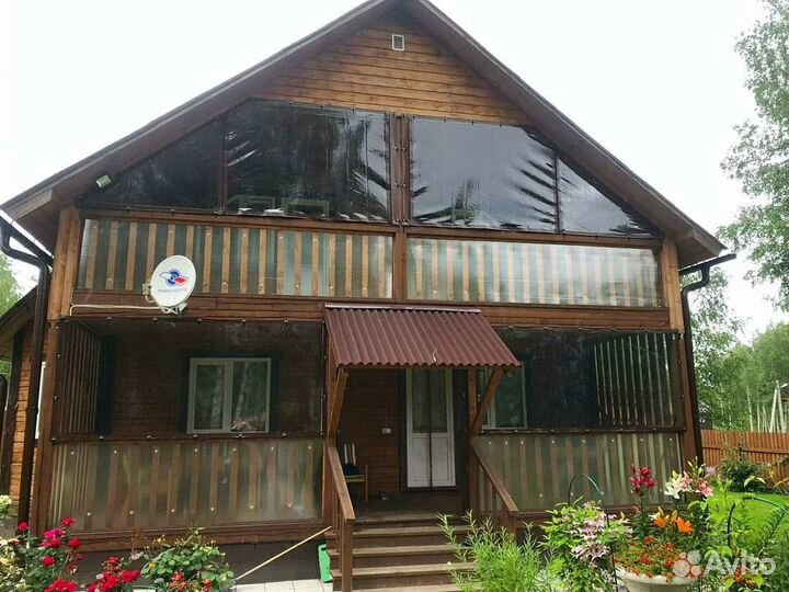 Мягкие окна для веранды