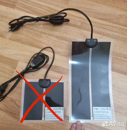 Термоковрик для рептилий 7w