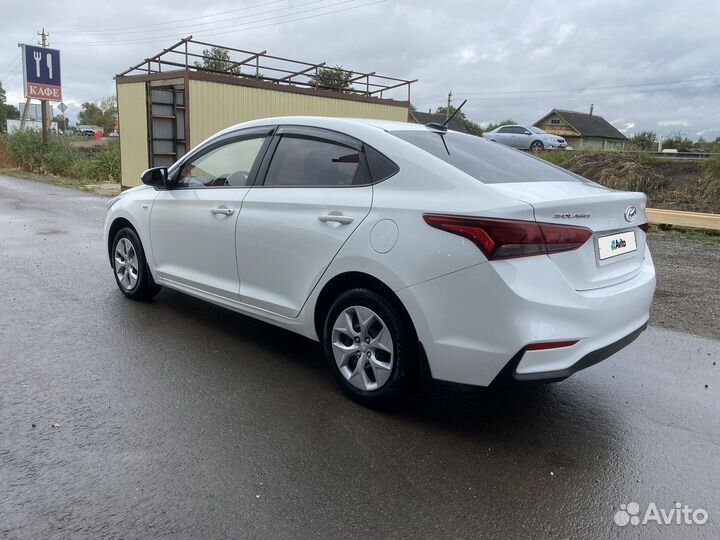 Hyundai Solaris 1.6 AT, 2018, 77 900 км
