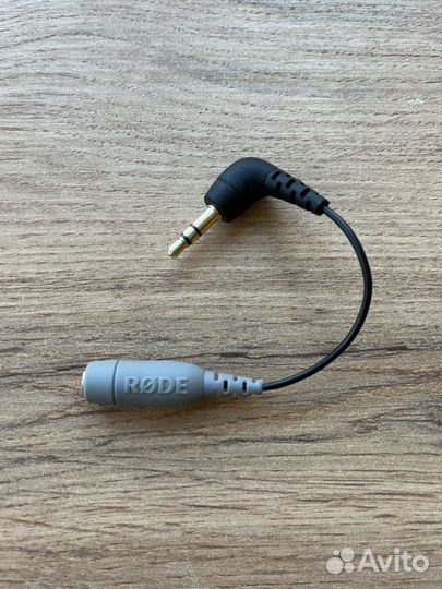 Микрофон петличный shure mvl и переходник rode