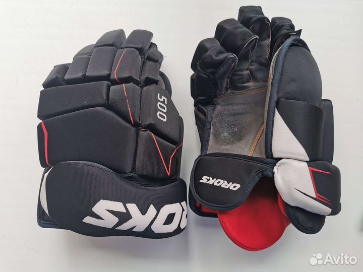 Краги хоккейные Oroks 500 Декатлон размер L