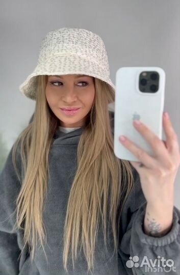 Панама женская с крупной пайеткой