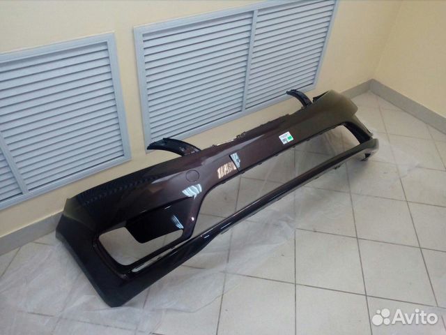 Бампер передний Kia Rio III в цвете Кофейный