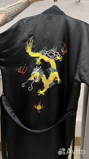 Халат из китайского шелка