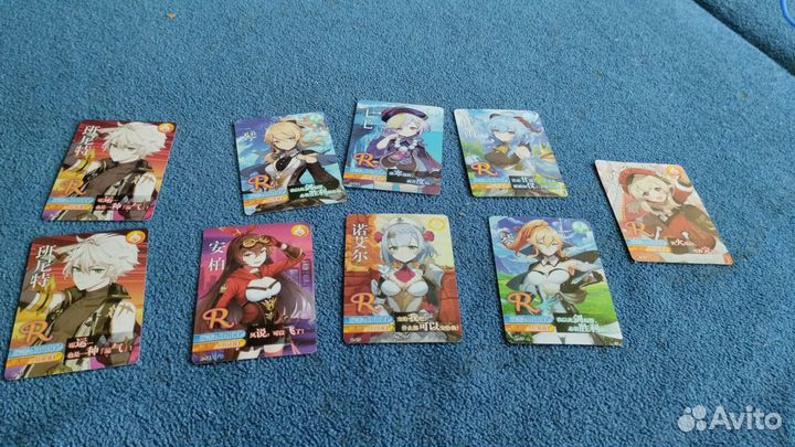 Карты геншин импакт