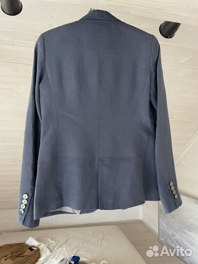 Massimo dutti пиджак 36 лён