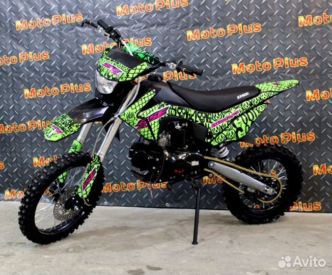 Питбайк BSE EX 125e 17/14 Max13 Green Pink Neon