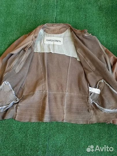 Куртка кожаная Giorgio Brato