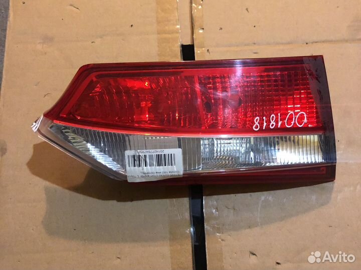 Фонарь задний Toyota Corolla E180