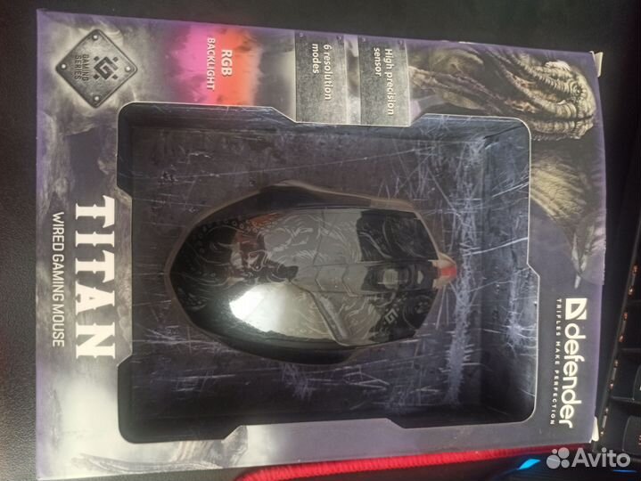 Игровая мышь defender Titan GM-650L