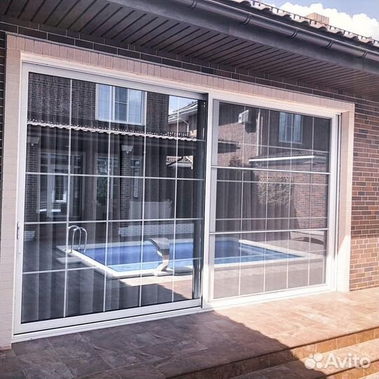 Алюминиевые окна для коттеджей, домов, балконов