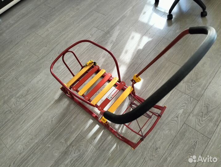 Детские санки с колесами