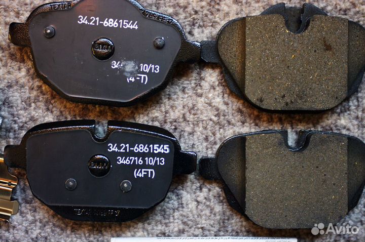 Колодки задние BMW 34216885451 F10 F18 G30 G01 F25