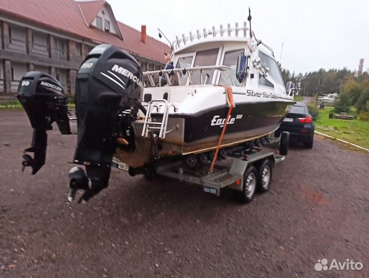 Катер Silver Eagle Star Cabin 650 (2011) + прицеп