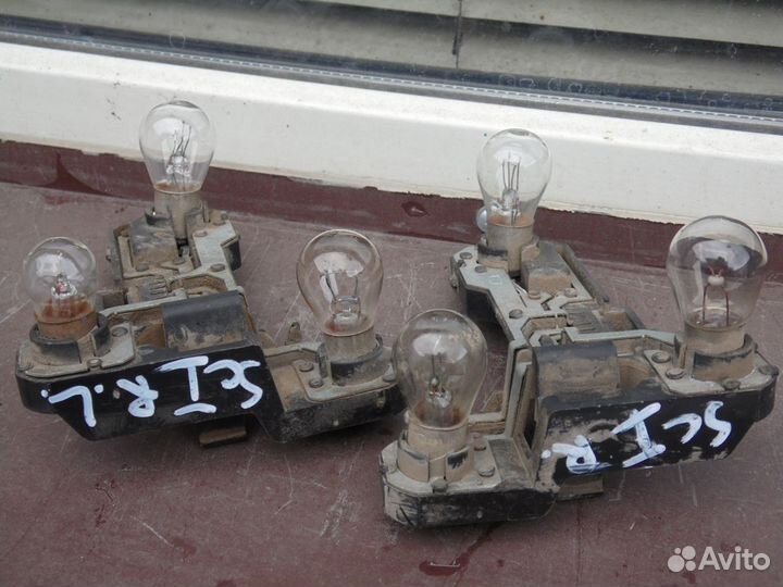 Плата заднего фонаря Рено Сценик 1