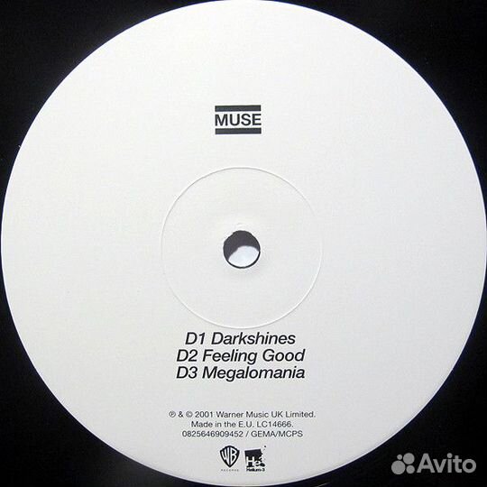 Виниловая пластинка Muse origin OF symmetry (180 G