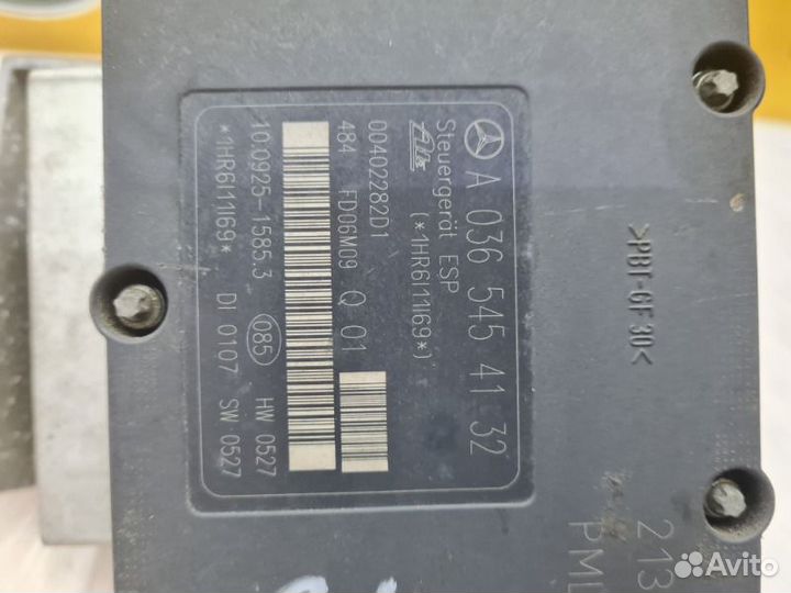 Блок abs Mercedes-Benz C W203 M271 2005