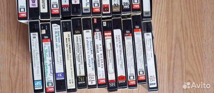 Лот#1 видеокассеты VHS