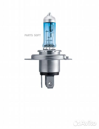 Philips 12342wvub1 Лампа Philips H4 12V 60/55W P43T White Vision Ultra (blister - 1 шт.)