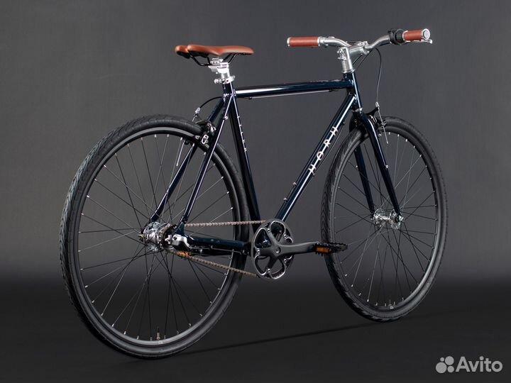 Велосипед horh record tyler (2023) Dark Blue Sta64