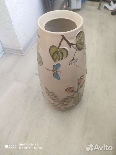 Ваза напольная высокая