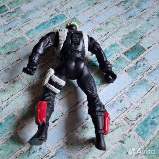 Винтажная фигурка - GI Joe Black Dragon Super Spin