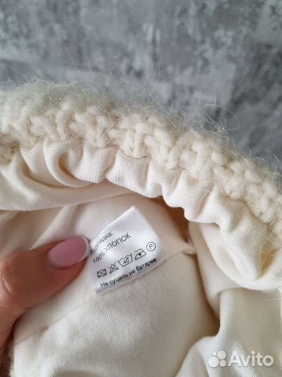 Шапка ангора детская