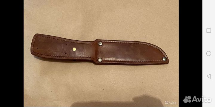 Клинок заготовка для ножа карельская береза