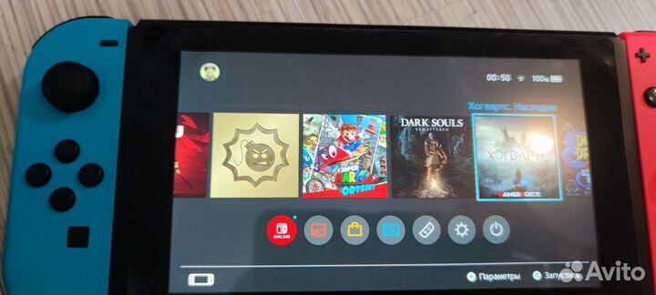 Игровая приставка nintendo switch прошитая