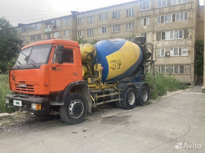 Автобетоносмеситель КамАЗ АБС-7-01, 2005