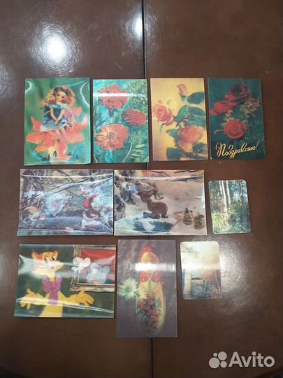 Открытки 3d.СССР