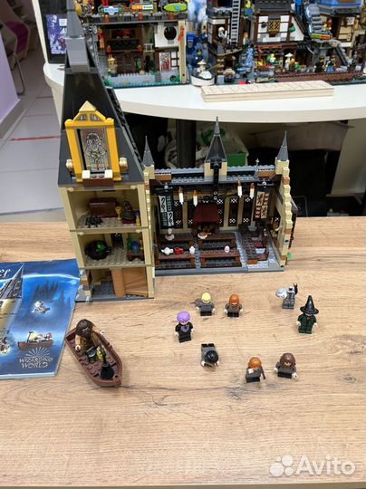 Lego harry potter большой зал хогвартс