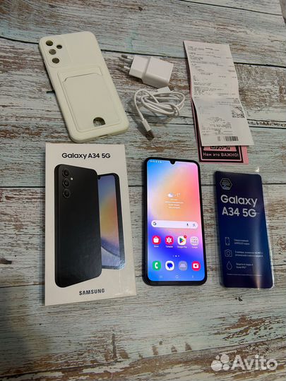 Samsung Galaxy A34, 6/128 ГБ