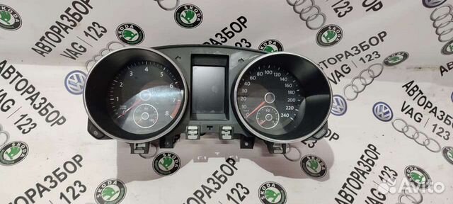Панель приборов Фольксваген Гольф 6