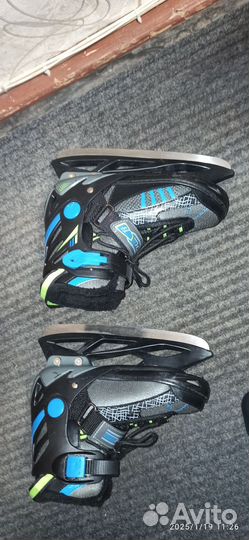 Коньки детские раздвижные 31-34размер