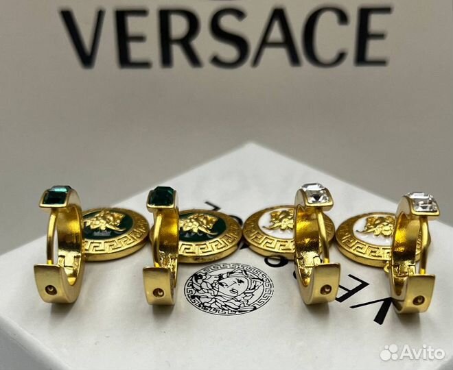 Versace Серьги Золото