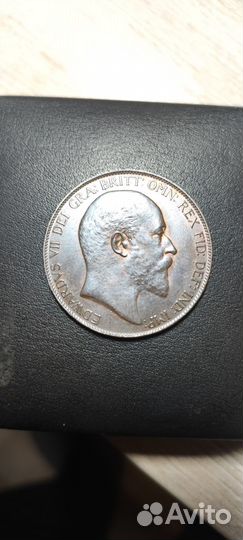 1 пенни, 1904 Эдвард VII Proof Брак