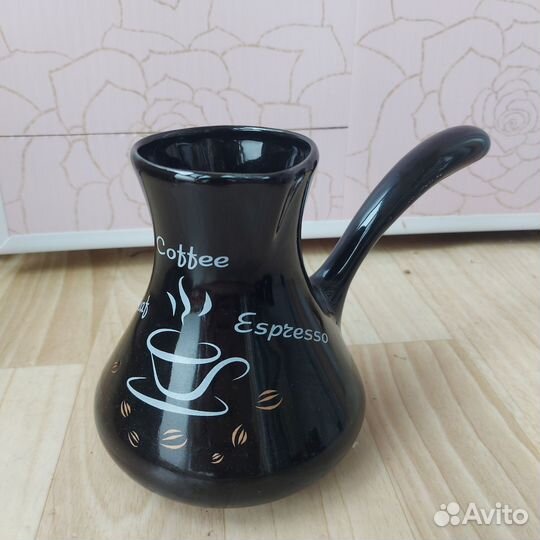 Сервиз кофейный турка и чашки