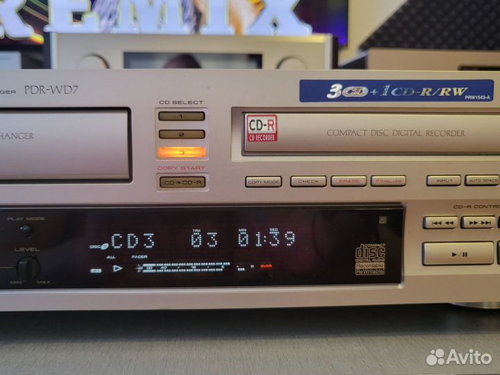 Pioneer PDR-WD7 Cd рекордер топовый