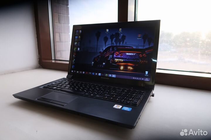 Ноутбук Lenovo b570e полностью рабочий